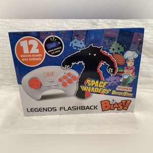 NEW IN BOX Legends Flashback Space Invaders Retro Console - White/Orange games